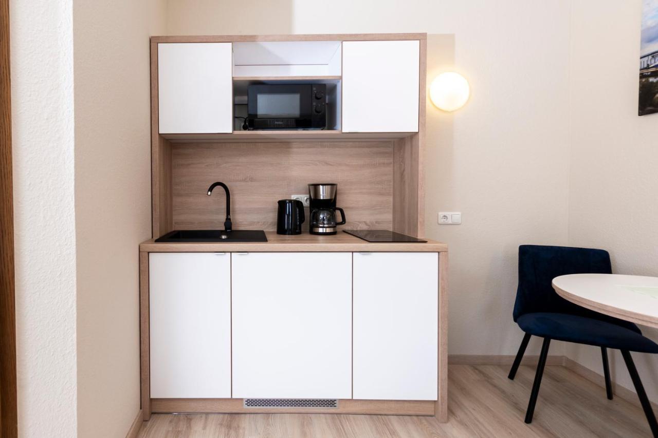 Aparthotel Stralsund Studios Und Apartments Bagian luar foto