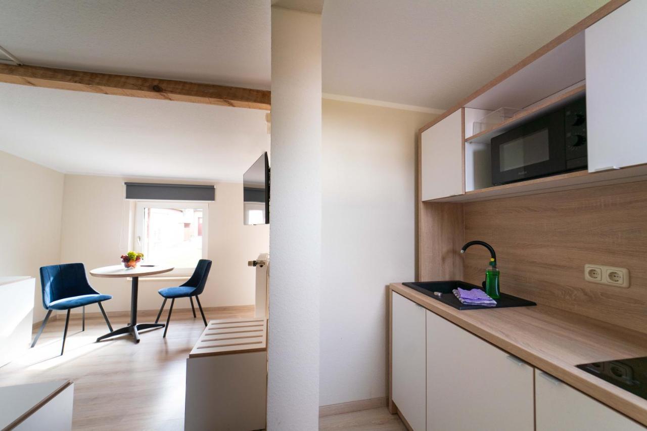 Aparthotel Stralsund Studios Und Apartments Bagian luar foto