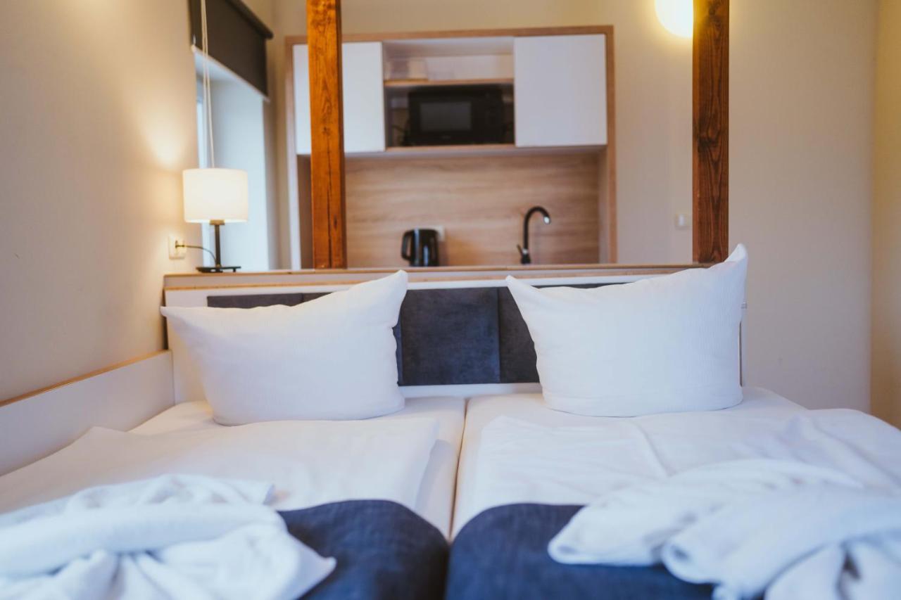 Aparthotel Stralsund Studios Und Apartments Bagian luar foto